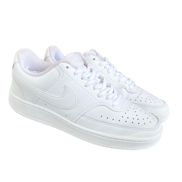 Nike Shoes - Nike Court Vision Low Top Sneakers - White